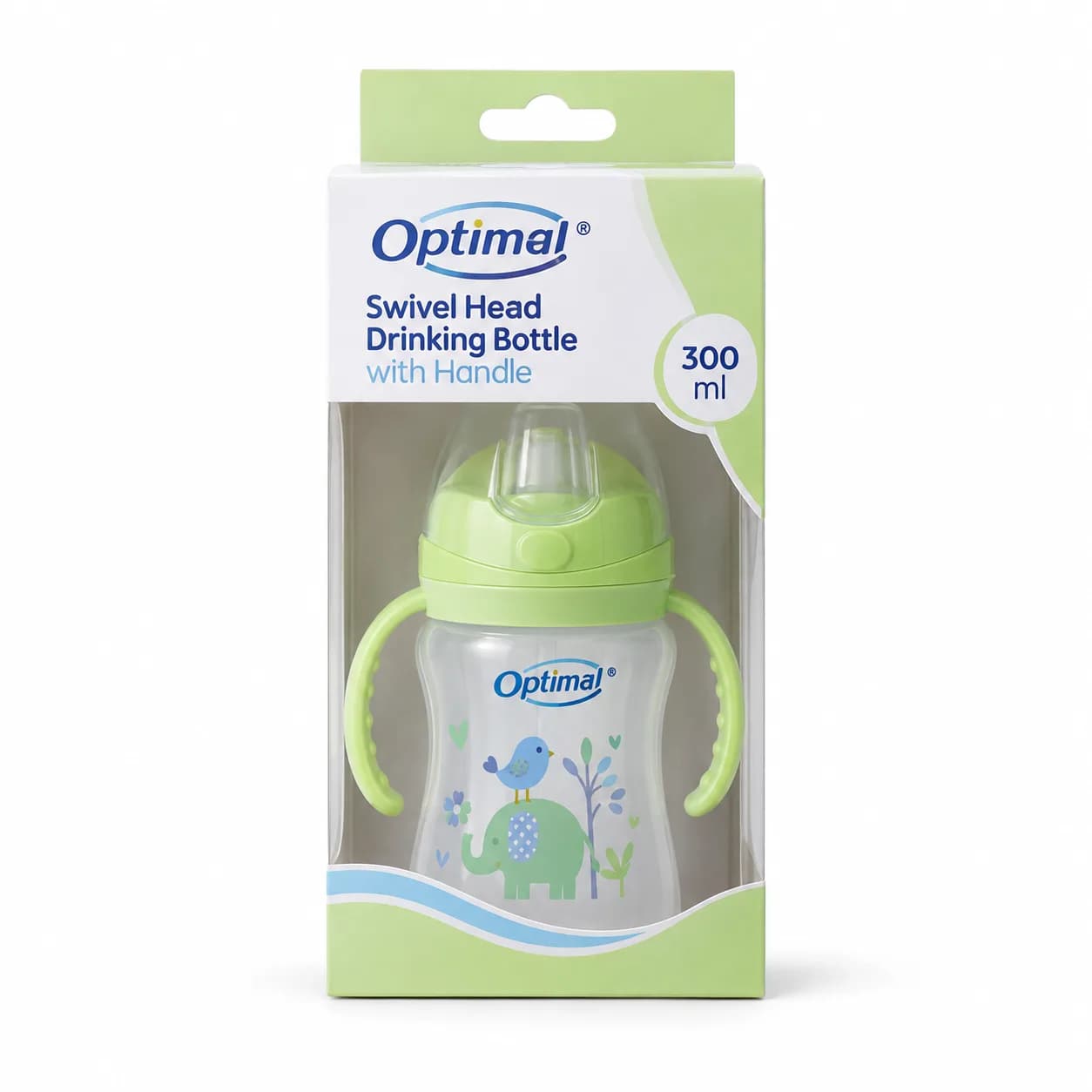 Optimal Swivel Head Drinking Bottle with Handle