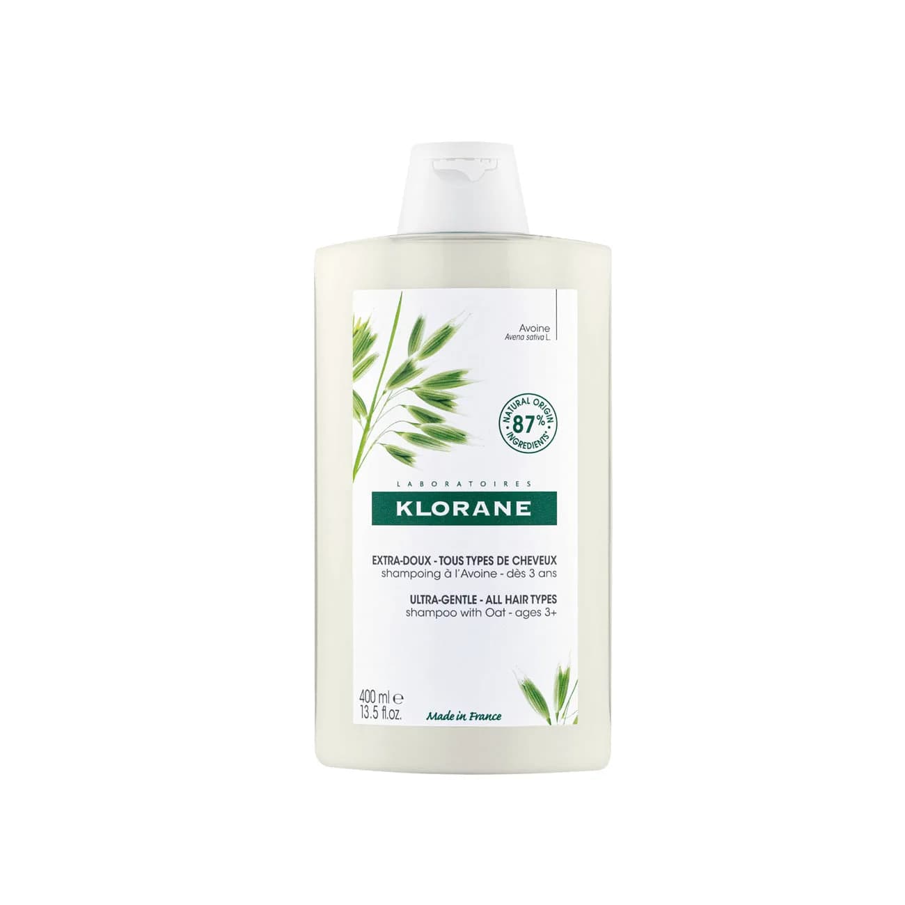 Klorane Shampoo with Oat Milk 400 ml