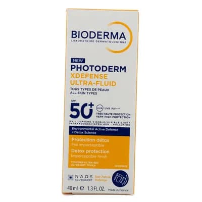 Bioderma Photoderm Xdefense Ultrafluid SPF50+ Invisible 40ml