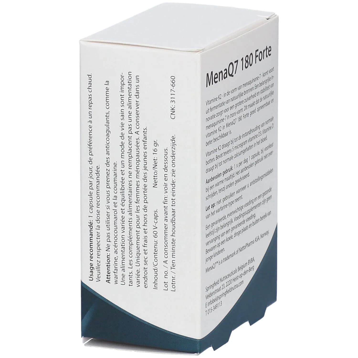 MenaQ7 180 mcg 30 Tablets