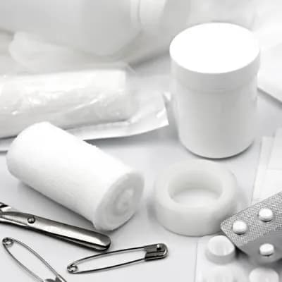 Assorted Adhesive Plasters — Wound care