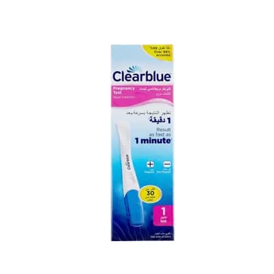 Clearblue One Minute Pregnancy Test