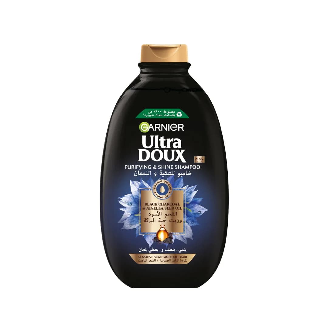 Ultra Doux Shampoo Black Charcoal 400 ml