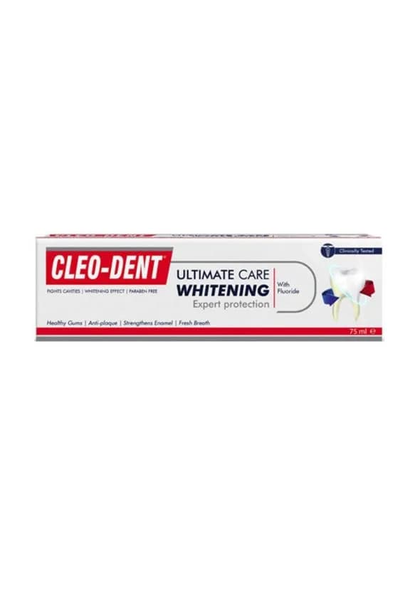 Cleo Dent Toothpaste Ultimate Care Whitening 75ml