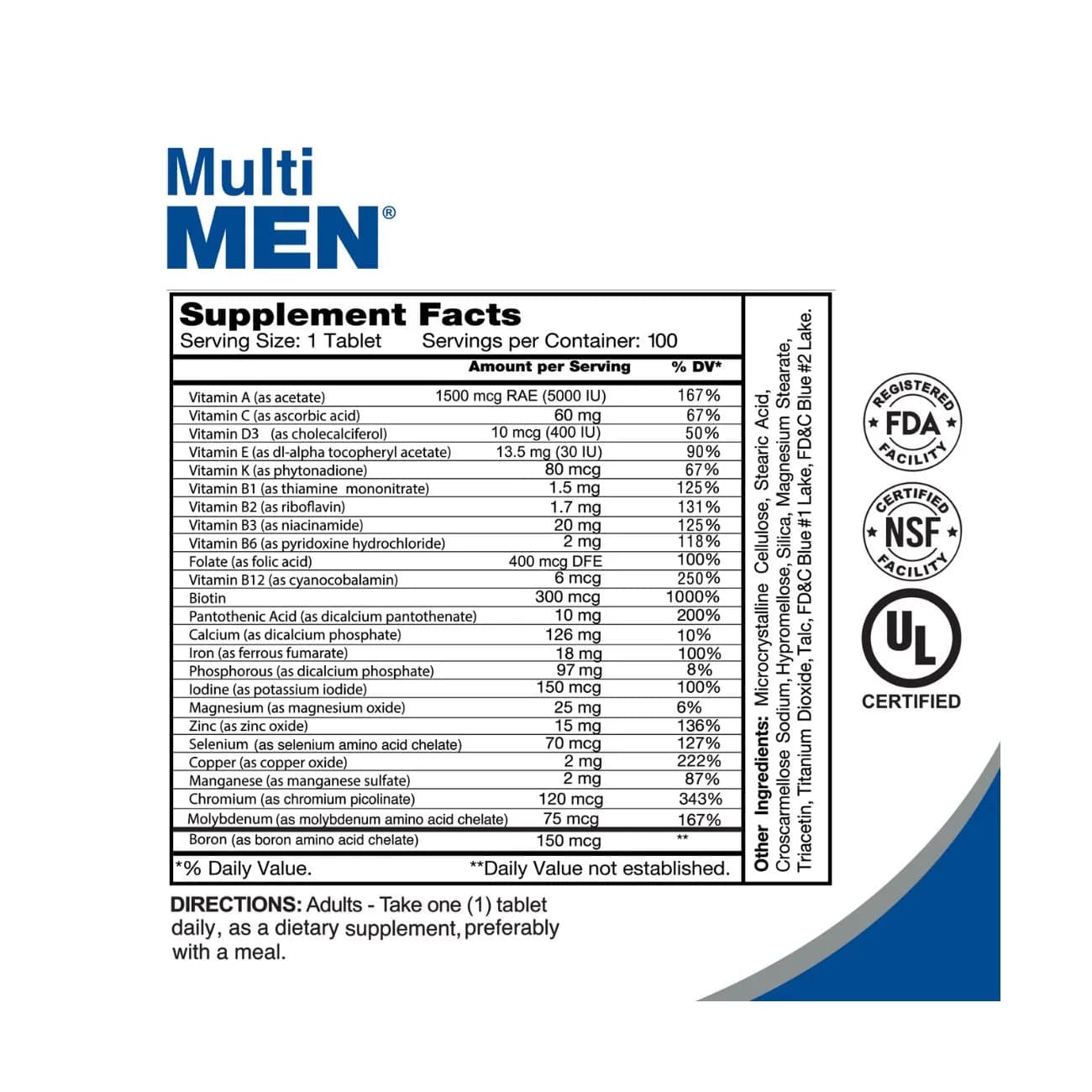 Alfa Multi Men Multivitamin