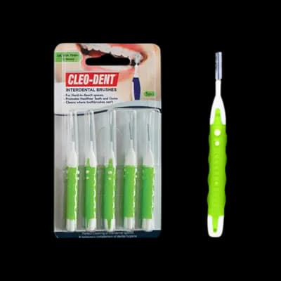 Cleo Dent Interdental Brush 0.4mm 5 pcs