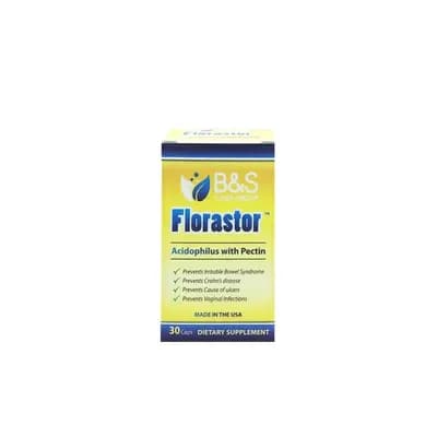 B&S Florastor 30 Capsules