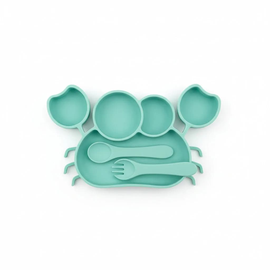 Bebe Silicone Crab Dining Tray