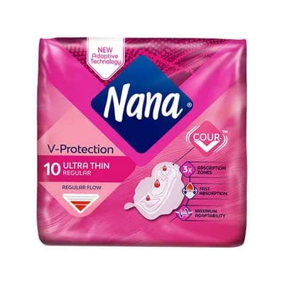 Nana Invisible Normal Pads (10 pcs)