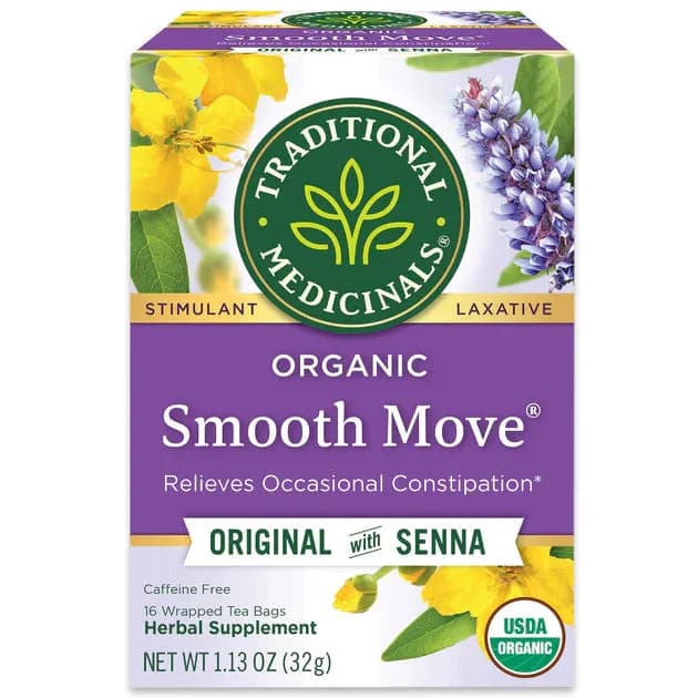 Smooth Move Organic Herbal Tea 30 Bags