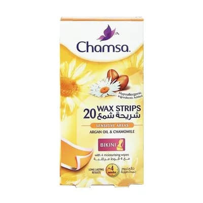 Chamsa Bikini & Underarm Wax Strips