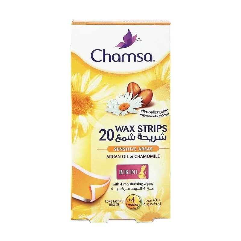 Chamsa Bikini & Underarm Wax Strips