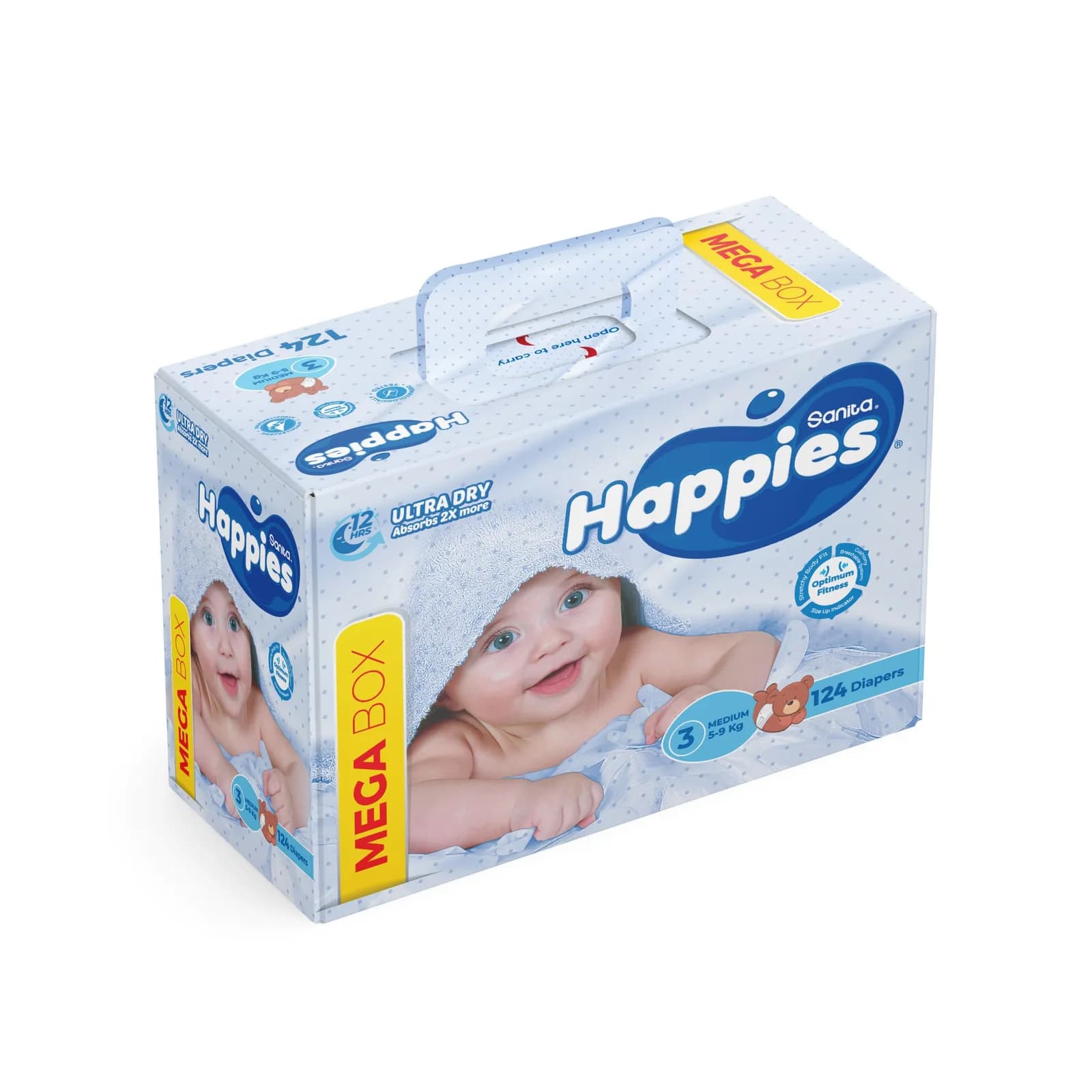Happies Diapers Size 5 13-25kg X-Large 40 pcs