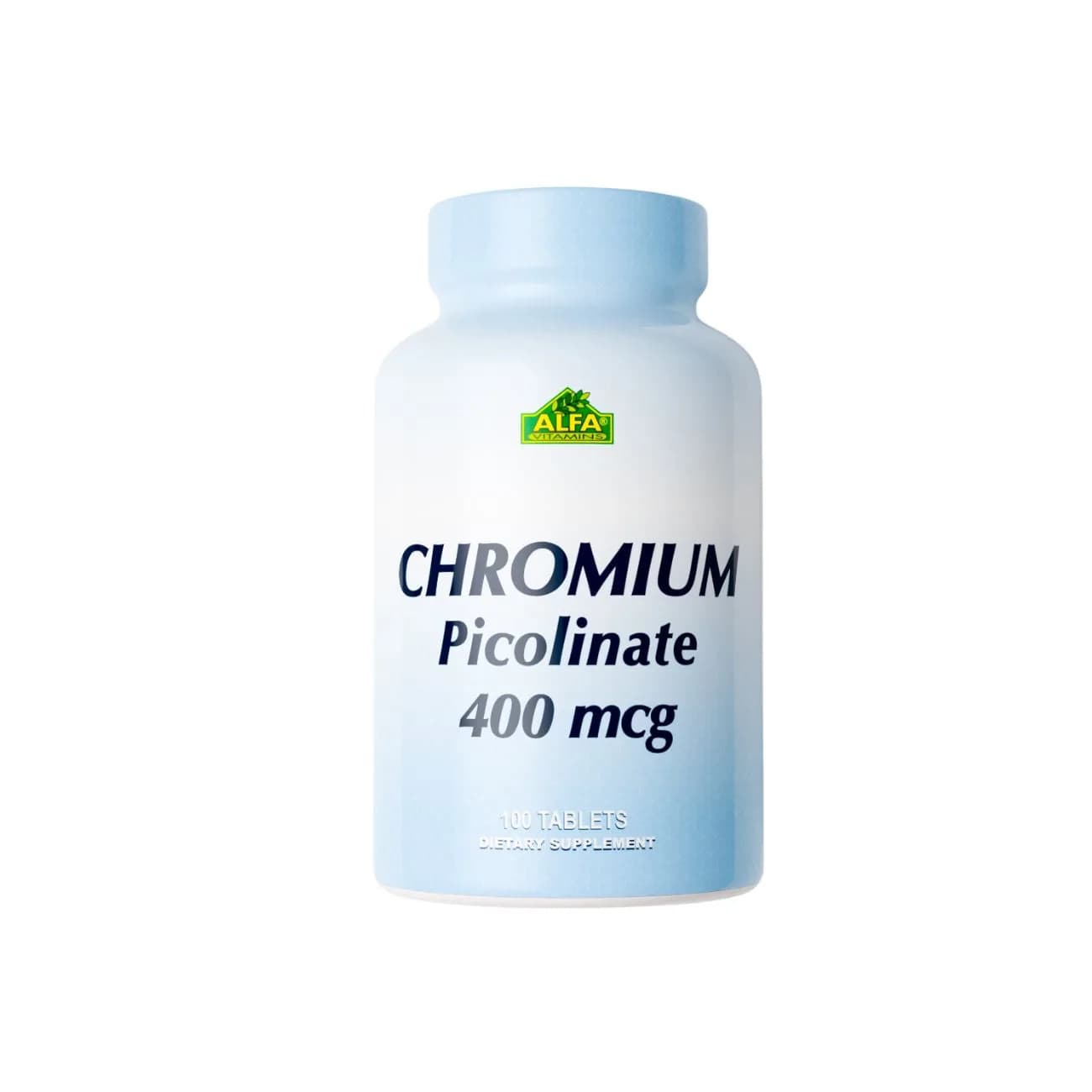 Alfa Chromium Picolinate 400 mcg 100 Tablets