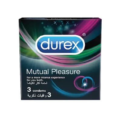 Durex Mutual Pleasure Condoms 3 pcs