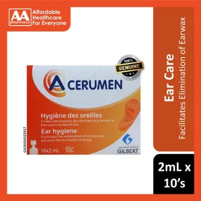 A-Cerumen Ear Hygiene Single-Dose Ampoules