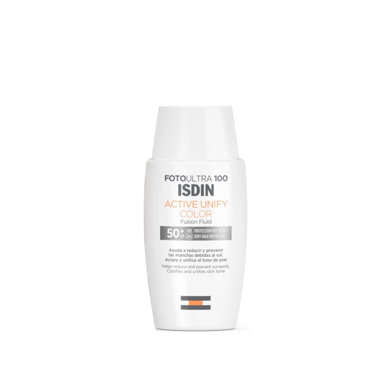 ISDIN Fotoultra 100 Active Unify Fusion Fluid SPF100+ Tinted 50 ml
