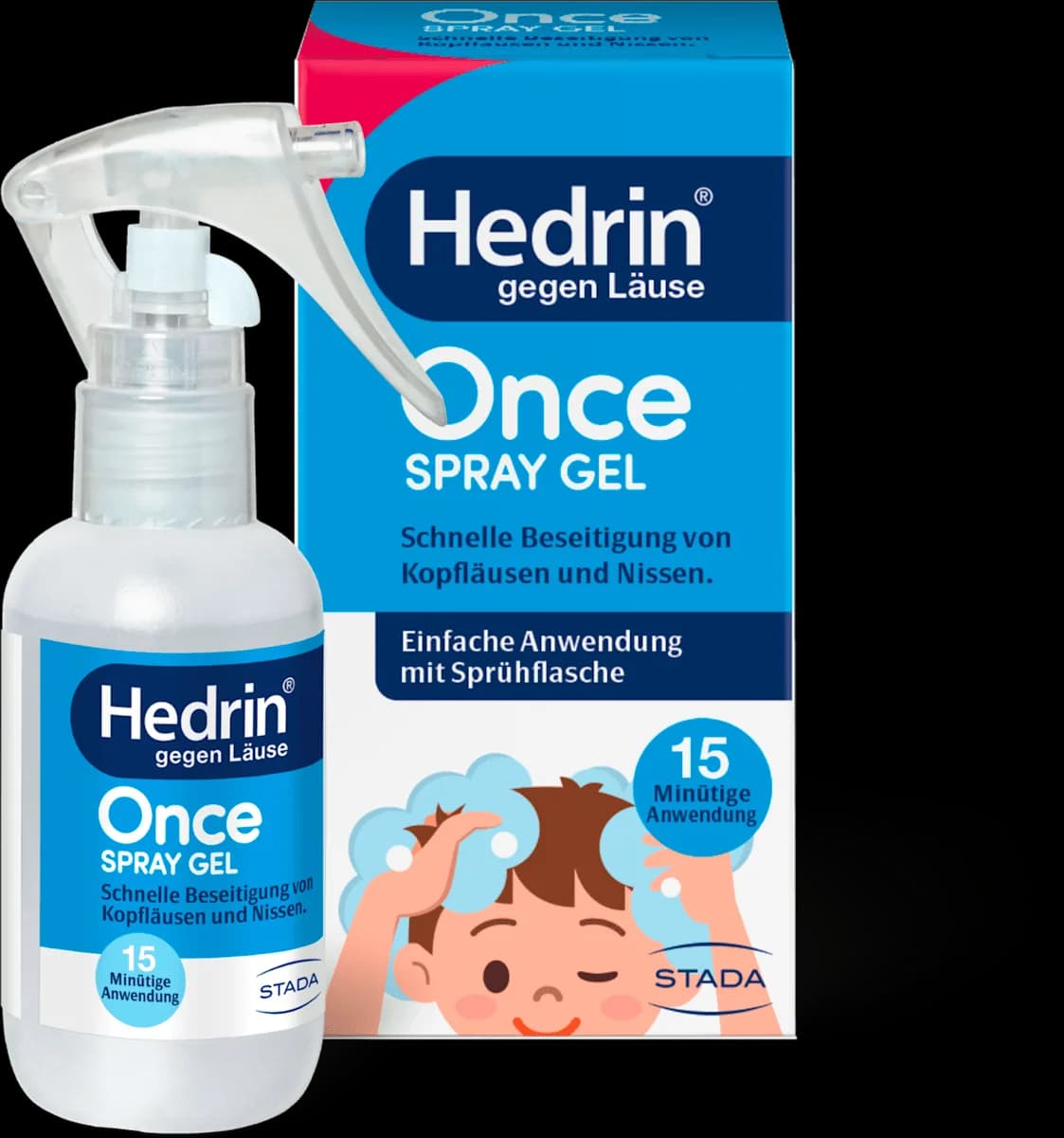 Hedrin Once Spray Gel 100 ml
