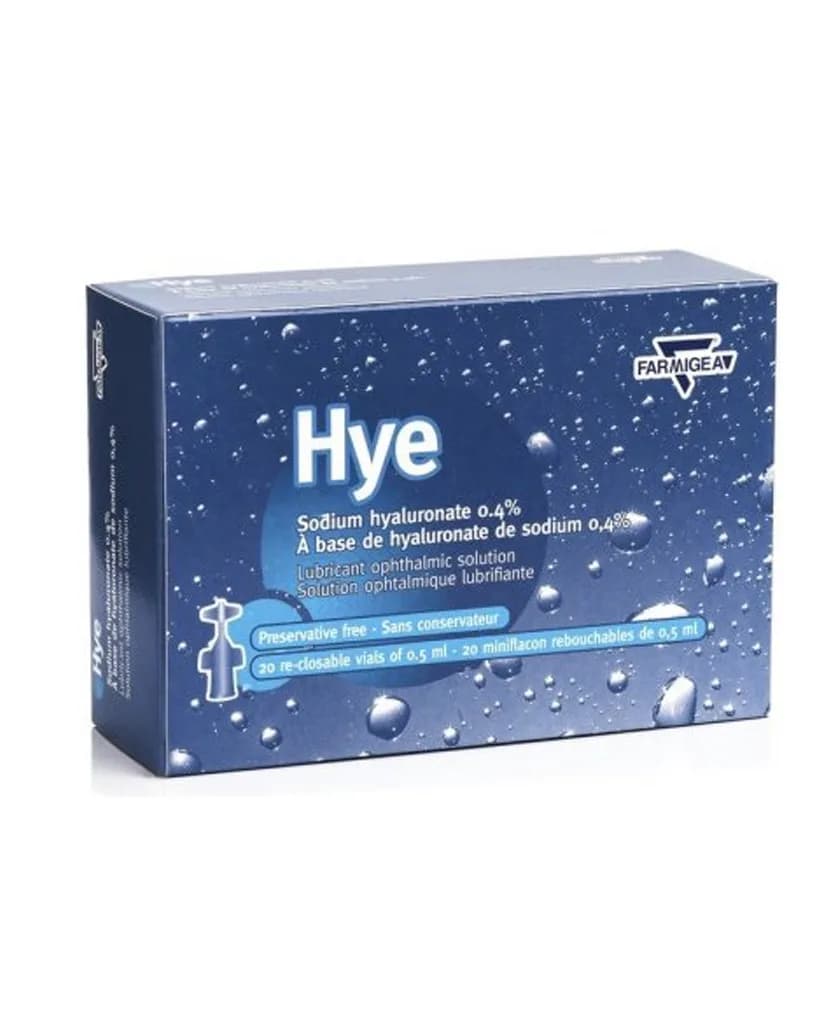 Hye Lubricant Eye Drops 20 Vials