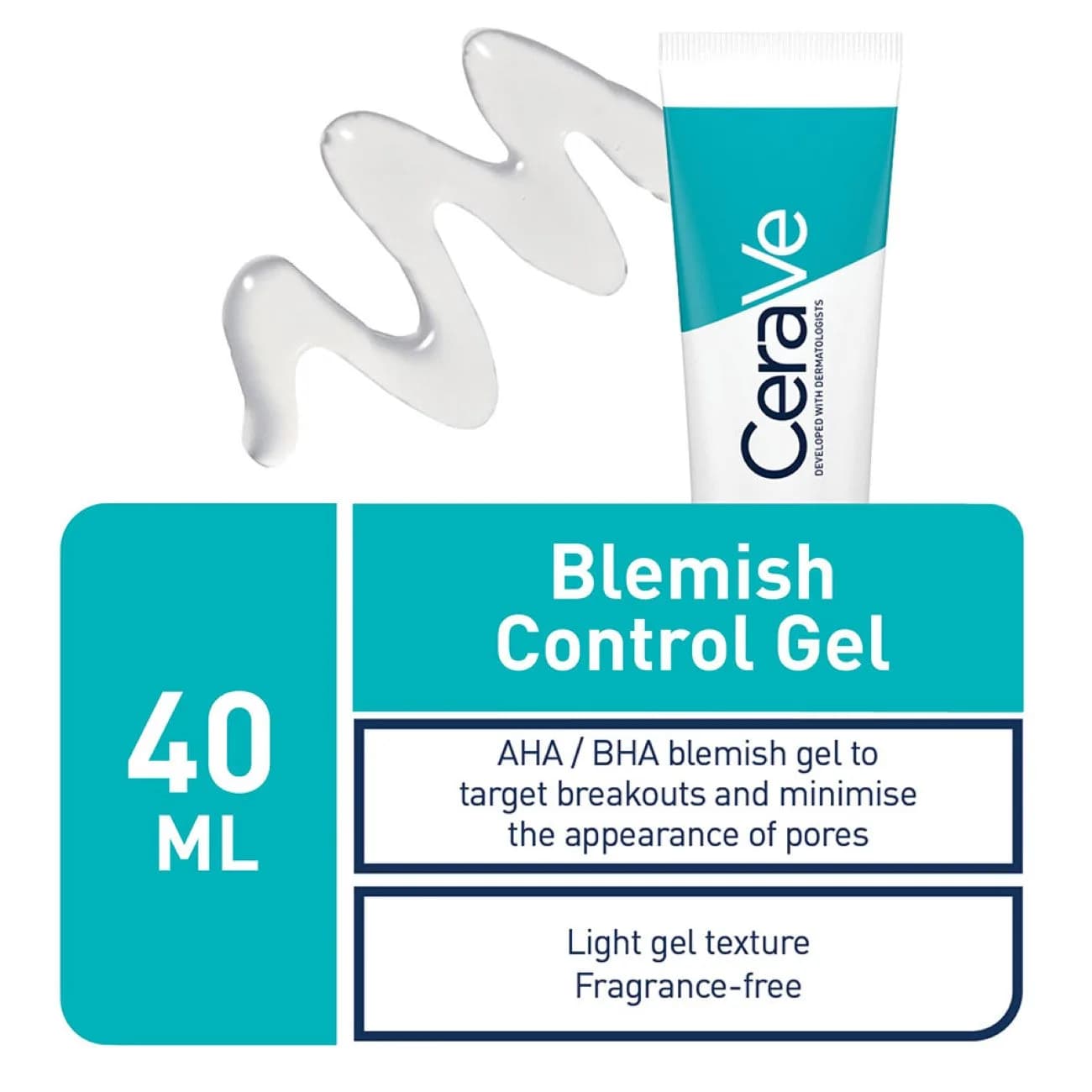 CeraVe Blemish Control Gel with AHA & BHA 40ml