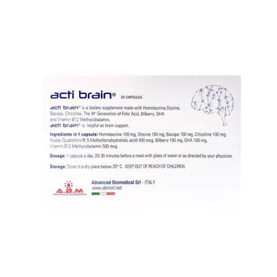 Acti Brain 30 Capsules