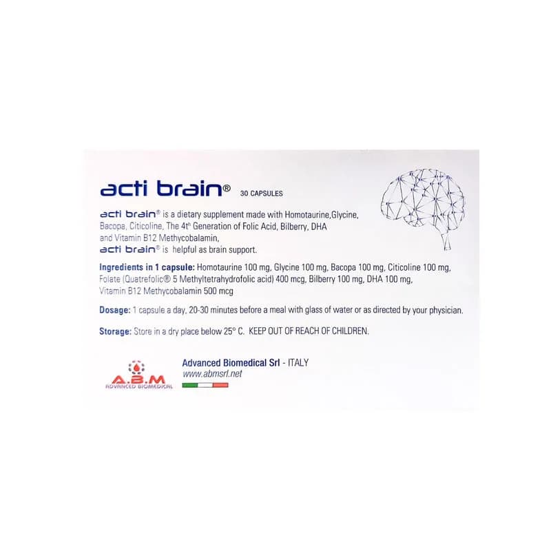 Acti Brain 30 Capsules