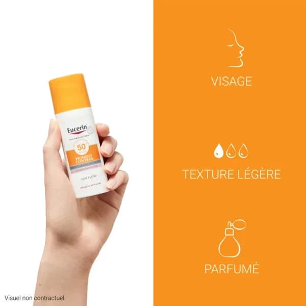 Eucerin Sun Fluid Visage Pigment Control SPF 50+ 50 ml