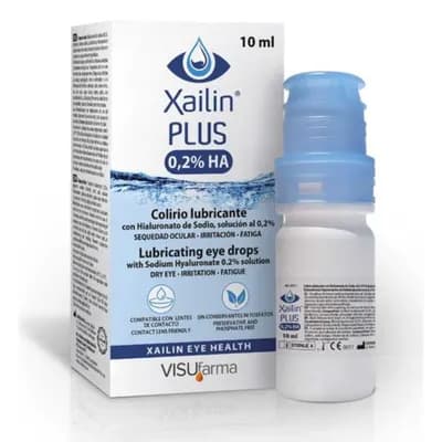 Xailin Plus 0.2% HA Eye Drops 10 ml