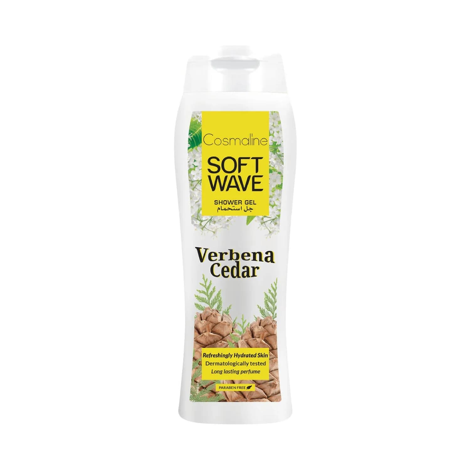 Cosmaline Shower Gel Verbena Cedar 400 ml