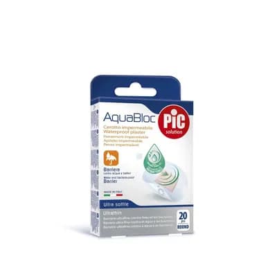 Pic Aquabloc Round Plasters 20 pcs