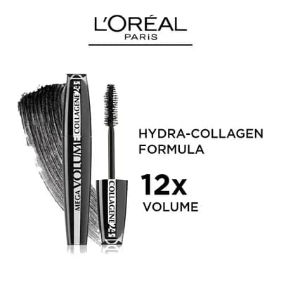 L'Oréal Mascara Mega Volume Collagene Extra Black