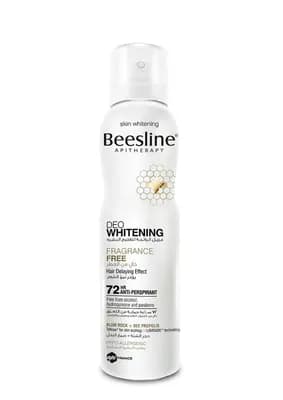 Beesline Whitening Deodorant Spray Fragrance Free 150 ml