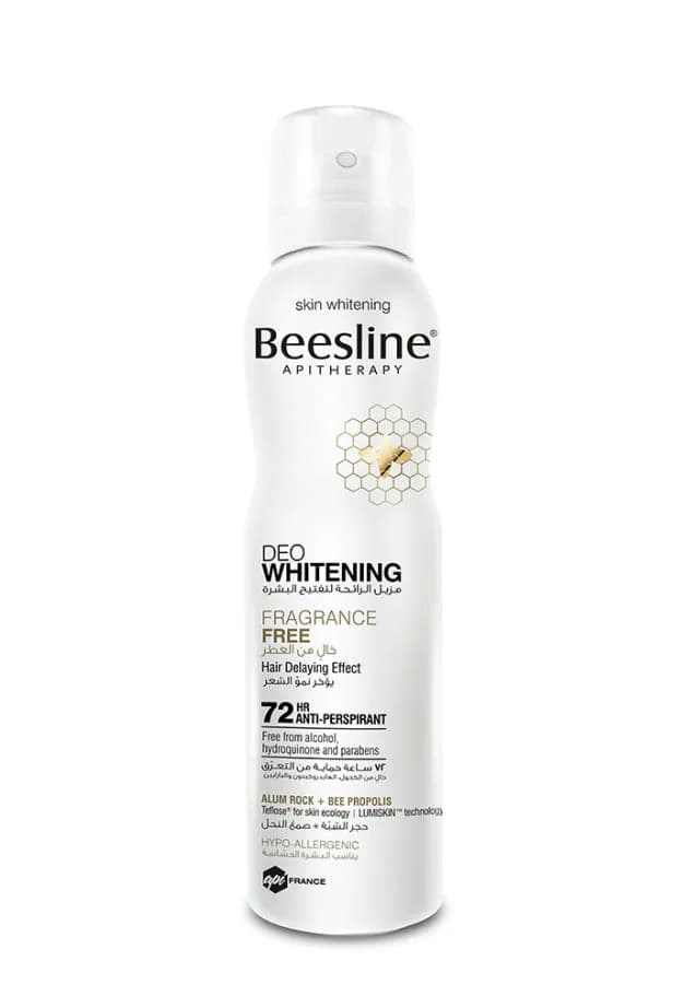 Beesline Whitening Deodorant Spray Fragrance Free 150 ml