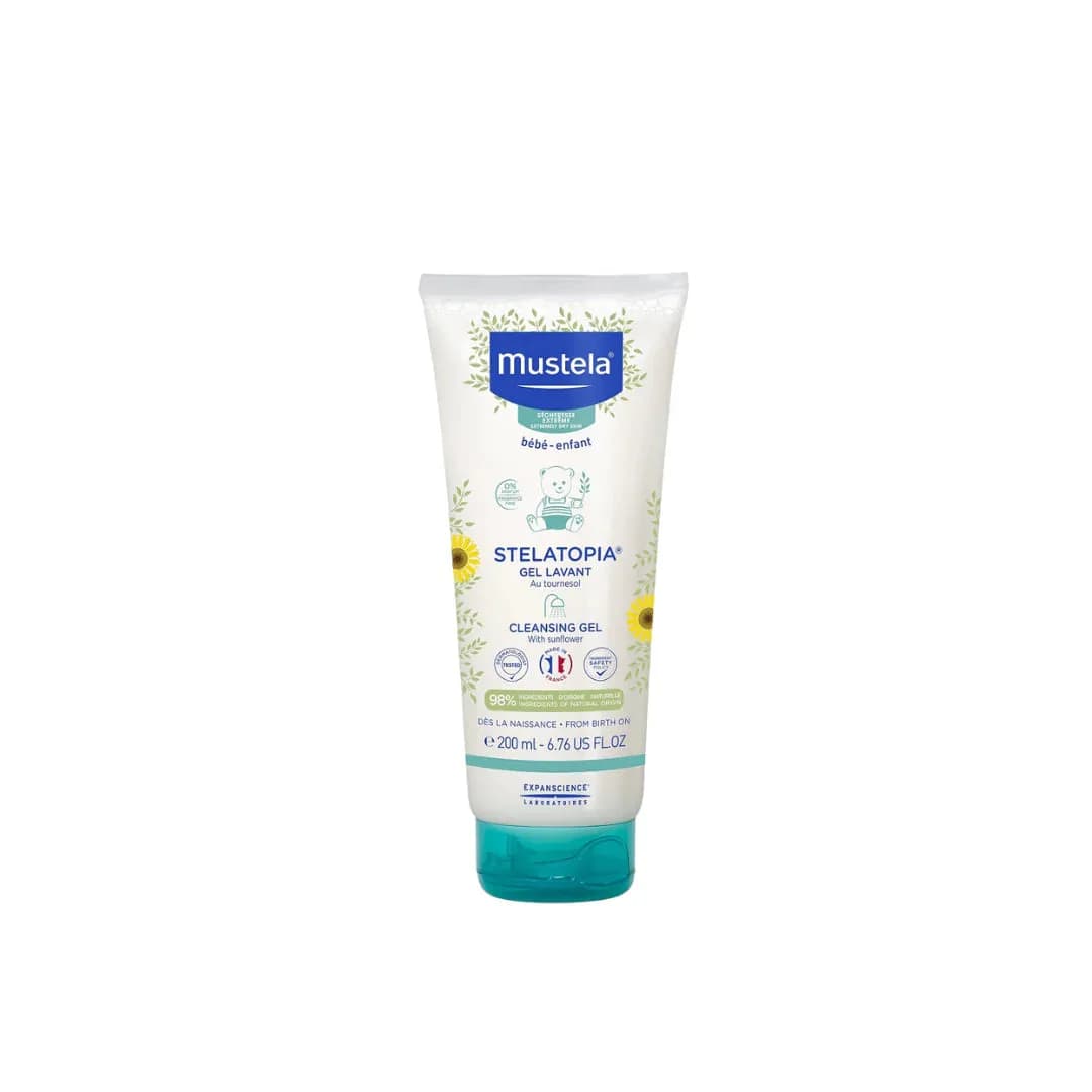 Mustela Stelatopia Cleansing Gel 200 ml